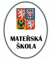 Enamel oval sign with the greater coat of arms of the Czech Republic and the name of an institution