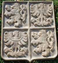 Polyurethane greater coat of arms of the Czech Republic