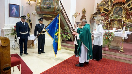 Blessing of a banner