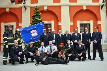 Introduction of a brand new fire brigade banner