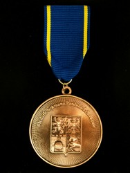 Custom-made medals with an original graphic design