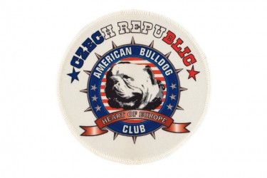 Custom-made patches in various shapes with an original graphic design