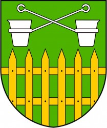 A draft of a coat of arms for Obůrka