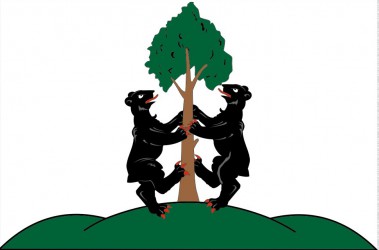 The flag of Přimda