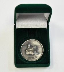Commemorative coin in a decorative box