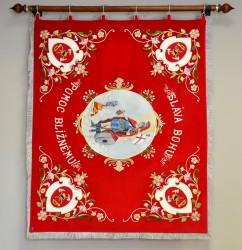Backside of the replica, Volunteer Fire Brigade (DHZ) Veľké Kostoľany