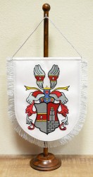 Personal coat of arms – table flag