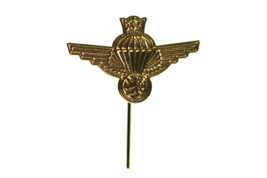 Custom-made lapel pin with an original graphic design