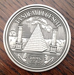 An example of a custom-made commemorative coin
