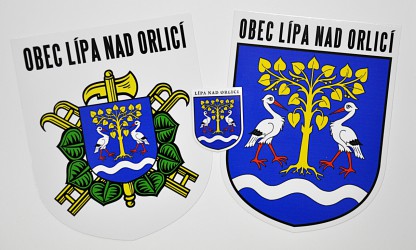 Custom-made stickers with an original graphic design