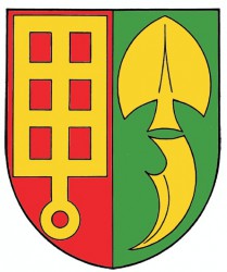 A draft of a coat of arms for Horní Štěpánov